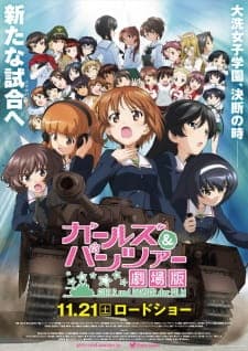 Girls & Panzer Movie Sub Indo